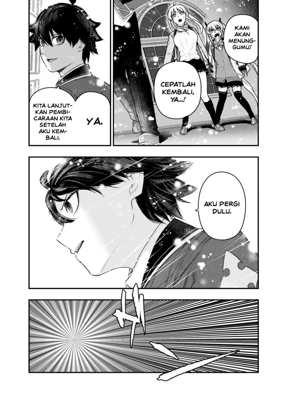 Halaman 39 dari Gomi Ika da to Tsuihou Sareta Shiyounin, Jitsu wa Zense Kenja desu: Shijou Saikyou no Kenja, Sekai Saikouhou no Gakuen ni Kayou Chapter 14
