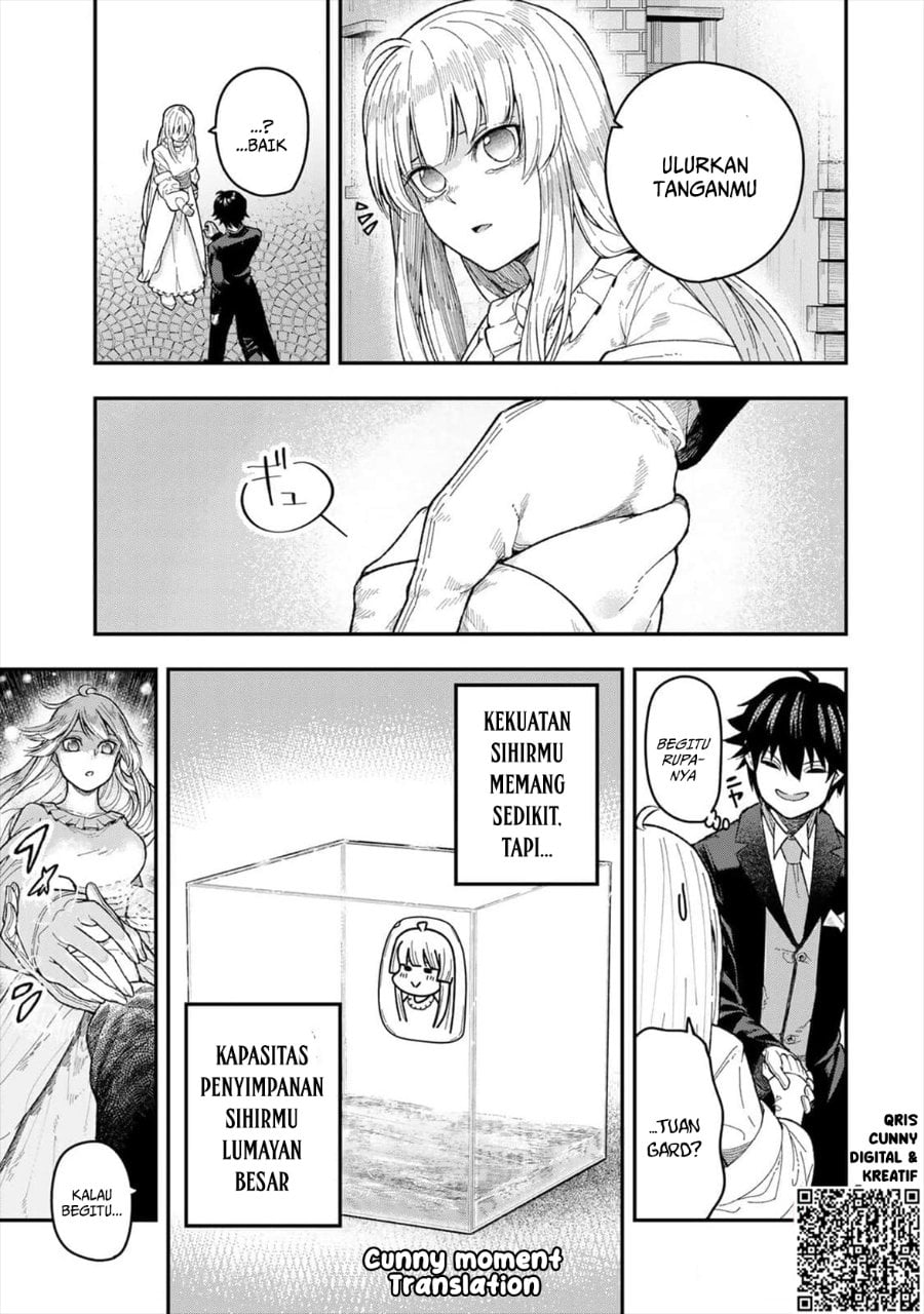 Halaman 11 dari Gomi Ika da to Tsuihou Sareta Shiyounin, Jitsu wa Zense Kenja desu: Shijou Saikyou no Kenja, Sekai Saikouhou no Gakuen ni Kayou Chapter 2