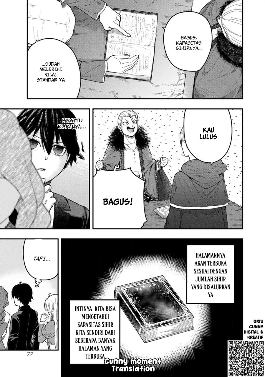 Halaman 31 dari Gomi Ika da to Tsuihou Sareta Shiyounin, Jitsu wa Zense Kenja desu: Shijou Saikyou no Kenja, Sekai Saikouhou no Gakuen ni Kayou Chapter 2