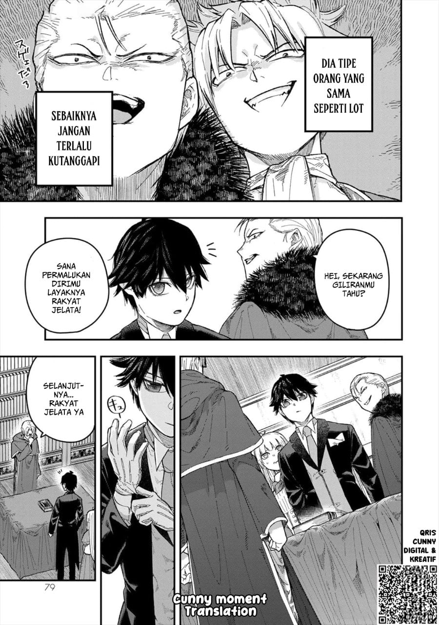 Halaman 33 dari Gomi Ika da to Tsuihou Sareta Shiyounin, Jitsu wa Zense Kenja desu: Shijou Saikyou no Kenja, Sekai Saikouhou no Gakuen ni Kayou Chapter 2