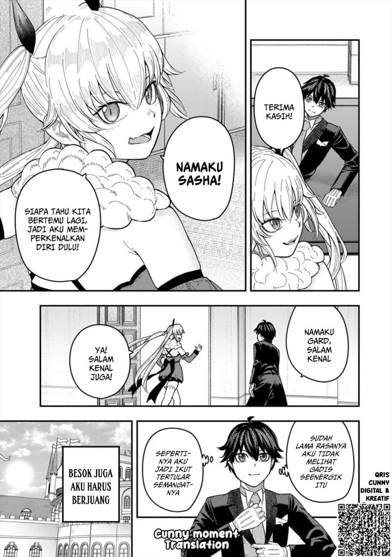 Halaman 11 dari Gomi Ika da to Tsuihou Sareta Shiyounin, Jitsu wa Zense Kenja desu: Shijou Saikyou no Kenja, Sekai Saikouhou no Gakuen ni Kayou Chapter 3