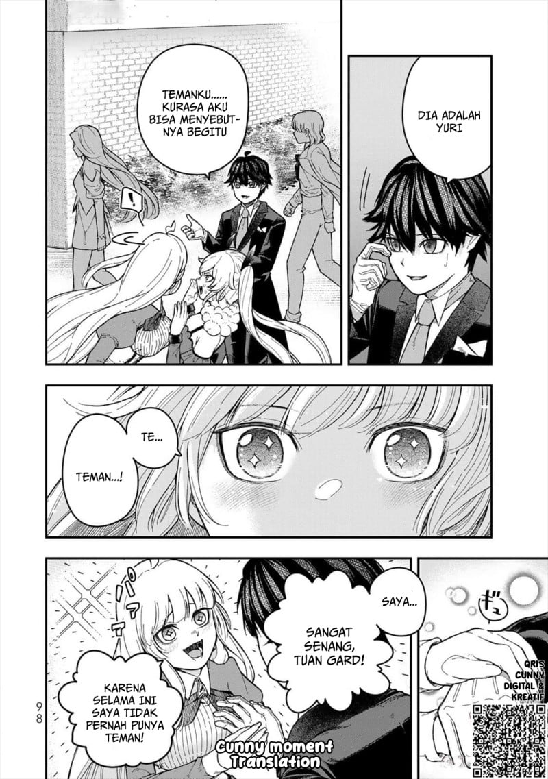 Halaman 14 dari Gomi Ika da to Tsuihou Sareta Shiyounin, Jitsu wa Zense Kenja desu: Shijou Saikyou no Kenja, Sekai Saikouhou no Gakuen ni Kayou Chapter 3