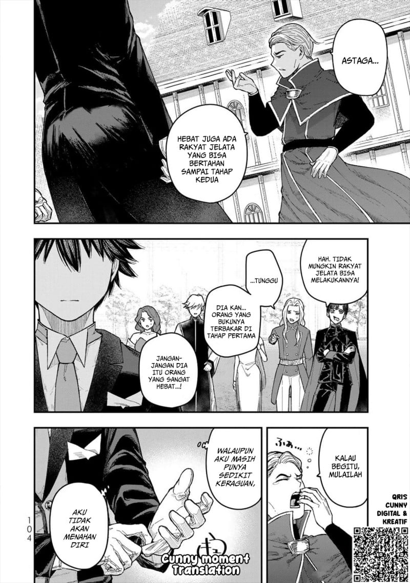 Halaman 20 dari Gomi Ika da to Tsuihou Sareta Shiyounin, Jitsu wa Zense Kenja desu: Shijou Saikyou no Kenja, Sekai Saikouhou no Gakuen ni Kayou Chapter 3