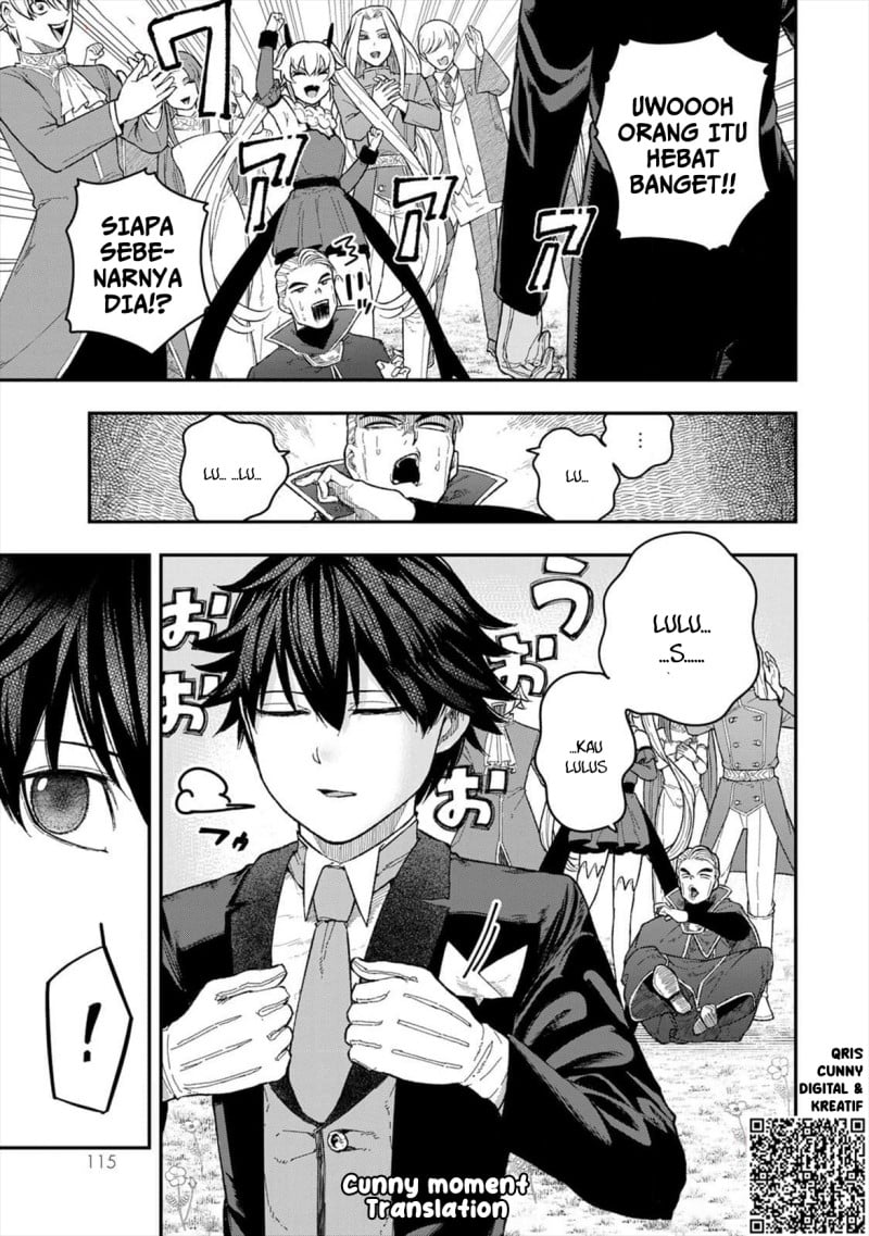Halaman 30 dari Gomi Ika da to Tsuihou Sareta Shiyounin, Jitsu wa Zense Kenja desu: Shijou Saikyou no Kenja, Sekai Saikouhou no Gakuen ni Kayou Chapter 3