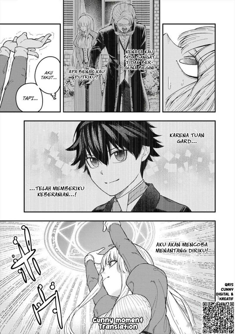 Halaman 32 dari Gomi Ika da to Tsuihou Sareta Shiyounin, Jitsu wa Zense Kenja desu: Shijou Saikyou no Kenja, Sekai Saikouhou no Gakuen ni Kayou Chapter 3