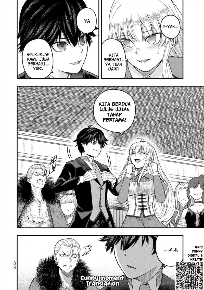 Halaman 4 dari Gomi Ika da to Tsuihou Sareta Shiyounin, Jitsu wa Zense Kenja desu: Shijou Saikyou no Kenja, Sekai Saikouhou no Gakuen ni Kayou Chapter 3