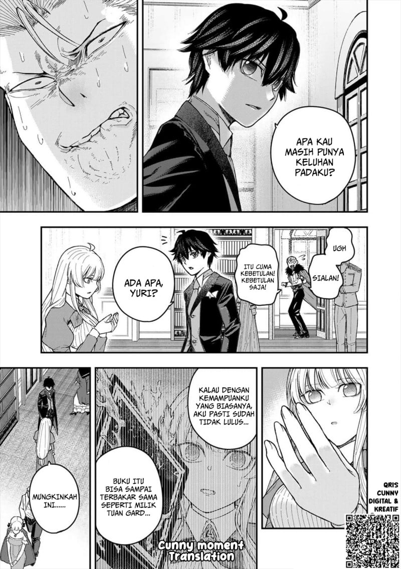 Halaman 5 dari Gomi Ika da to Tsuihou Sareta Shiyounin, Jitsu wa Zense Kenja desu: Shijou Saikyou no Kenja, Sekai Saikouhou no Gakuen ni Kayou Chapter 3
