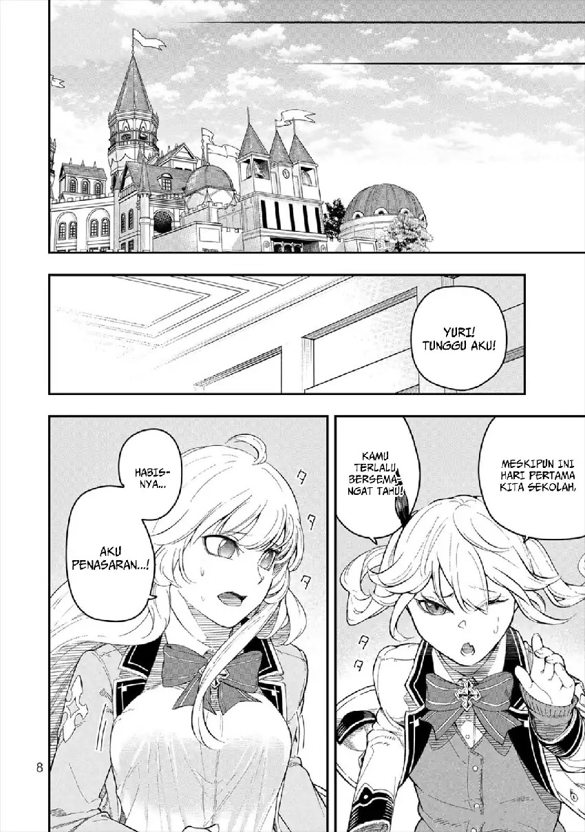 Halaman 10 dari Gomi Ika da to Tsuihou Sareta Shiyounin, Jitsu wa Zense Kenja desu: Shijou Saikyou no Kenja, Sekai Saikouhou no Gakuen ni Kayou Chapter 5