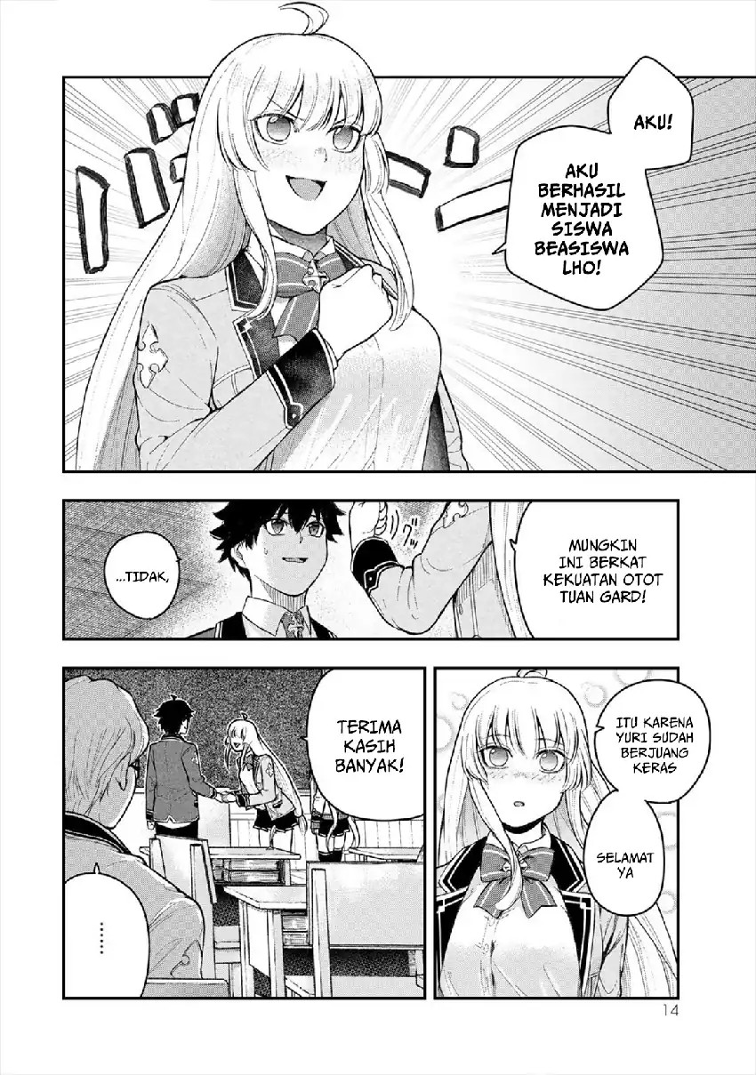 Halaman 16 dari Gomi Ika da to Tsuihou Sareta Shiyounin, Jitsu wa Zense Kenja desu: Shijou Saikyou no Kenja, Sekai Saikouhou no Gakuen ni Kayou Chapter 5