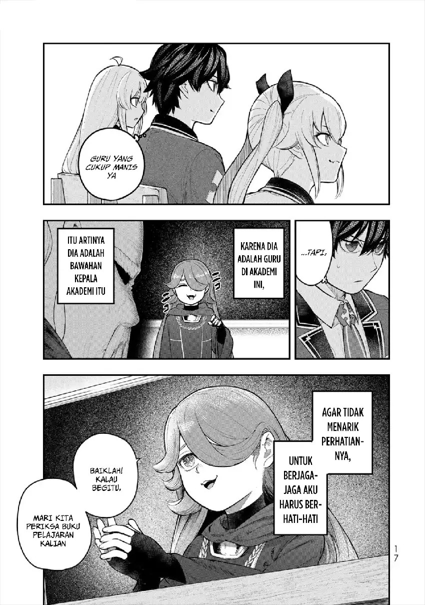 Halaman 19 dari Gomi Ika da to Tsuihou Sareta Shiyounin, Jitsu wa Zense Kenja desu: Shijou Saikyou no Kenja, Sekai Saikouhou no Gakuen ni Kayou Chapter 5