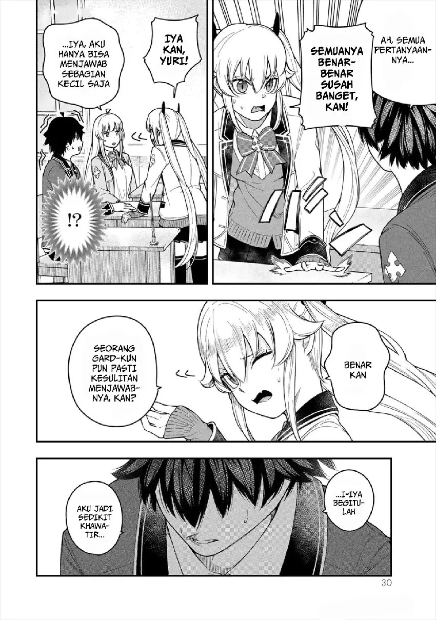 Halaman 32 dari Gomi Ika da to Tsuihou Sareta Shiyounin, Jitsu wa Zense Kenja desu: Shijou Saikyou no Kenja, Sekai Saikouhou no Gakuen ni Kayou Chapter 5