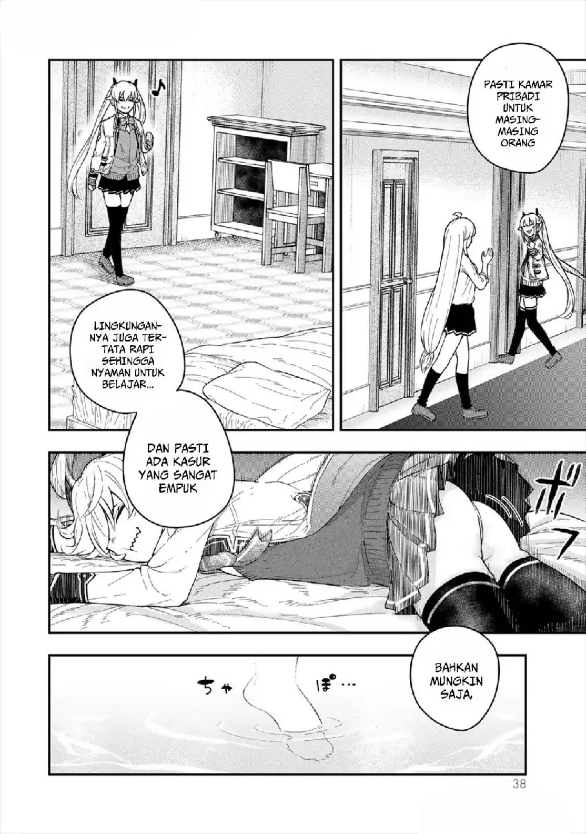 Halaman 40 dari Gomi Ika da to Tsuihou Sareta Shiyounin, Jitsu wa Zense Kenja desu: Shijou Saikyou no Kenja, Sekai Saikouhou no Gakuen ni Kayou Chapter 5