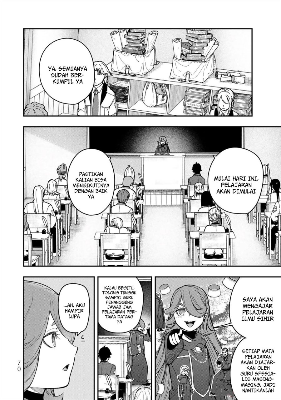 Gomi Ika da to Tsuihou Sareta Shiyounin, Jitsu wa Zense Kenja desu ~Shijou Saikyou no Kenja, Sekai Saikouhou no Gakuen ni Kayou~ chapter 6 halaman 24