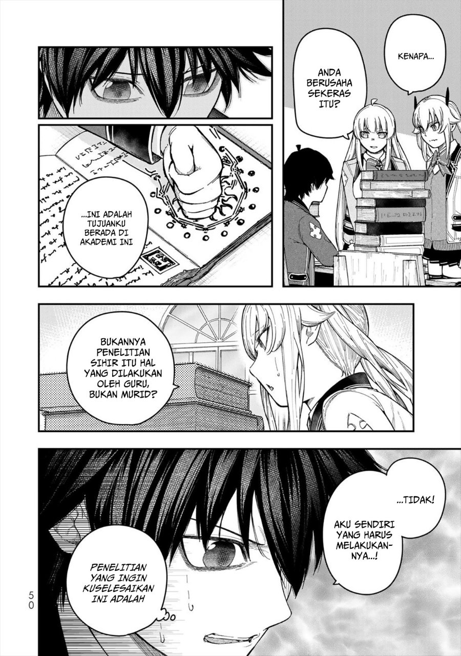 Gomi Ika da to Tsuihou Sareta Shiyounin, Jitsu wa Zense Kenja desu ~Shijou Saikyou no Kenja, Sekai Saikouhou no Gakuen ni Kayou~ chapter 6 halaman 4