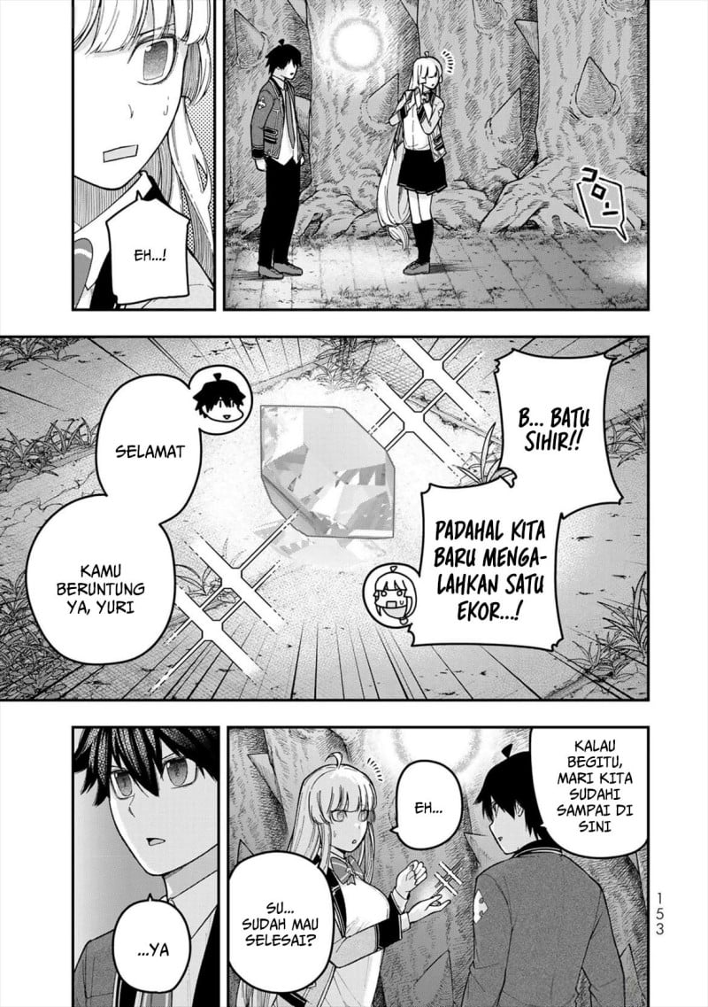 Halaman 15 dari Gomi Ika da to Tsuihou Sareta Shiyounin, Jitsu wa Zense Kenja desu: Shijou Saikyou no Kenja, Sekai Saikouhou no Gakuen ni Kayou Chapter 8