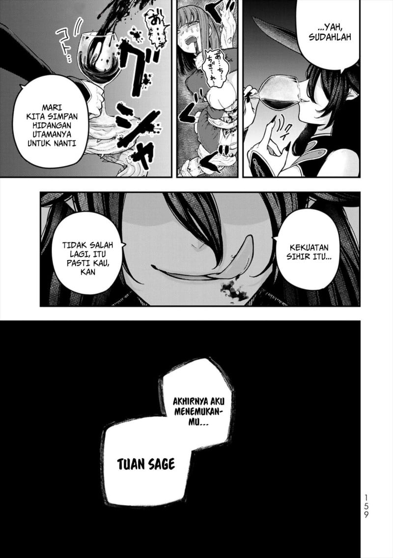 Halaman 21 dari Gomi Ika da to Tsuihou Sareta Shiyounin, Jitsu wa Zense Kenja desu: Shijou Saikyou no Kenja, Sekai Saikouhou no Gakuen ni Kayou Chapter 8