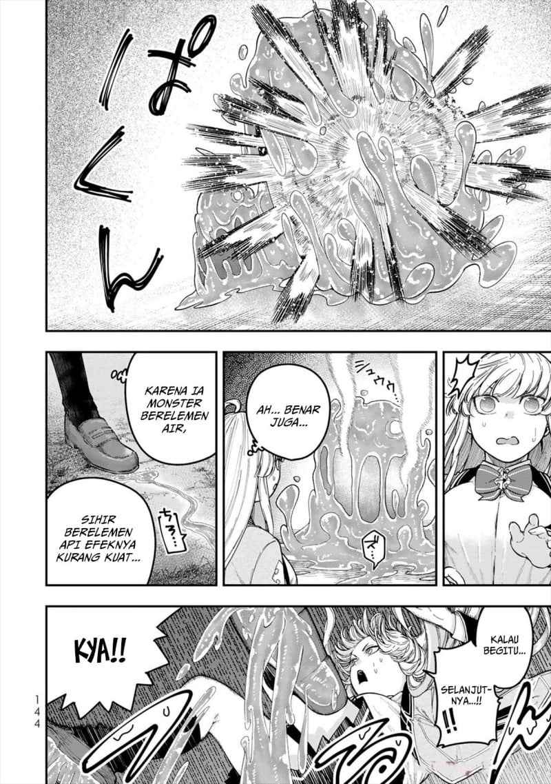 Halaman 6 dari Gomi Ika da to Tsuihou Sareta Shiyounin, Jitsu wa Zense Kenja desu: Shijou Saikyou no Kenja, Sekai Saikouhou no Gakuen ni Kayou Chapter 8