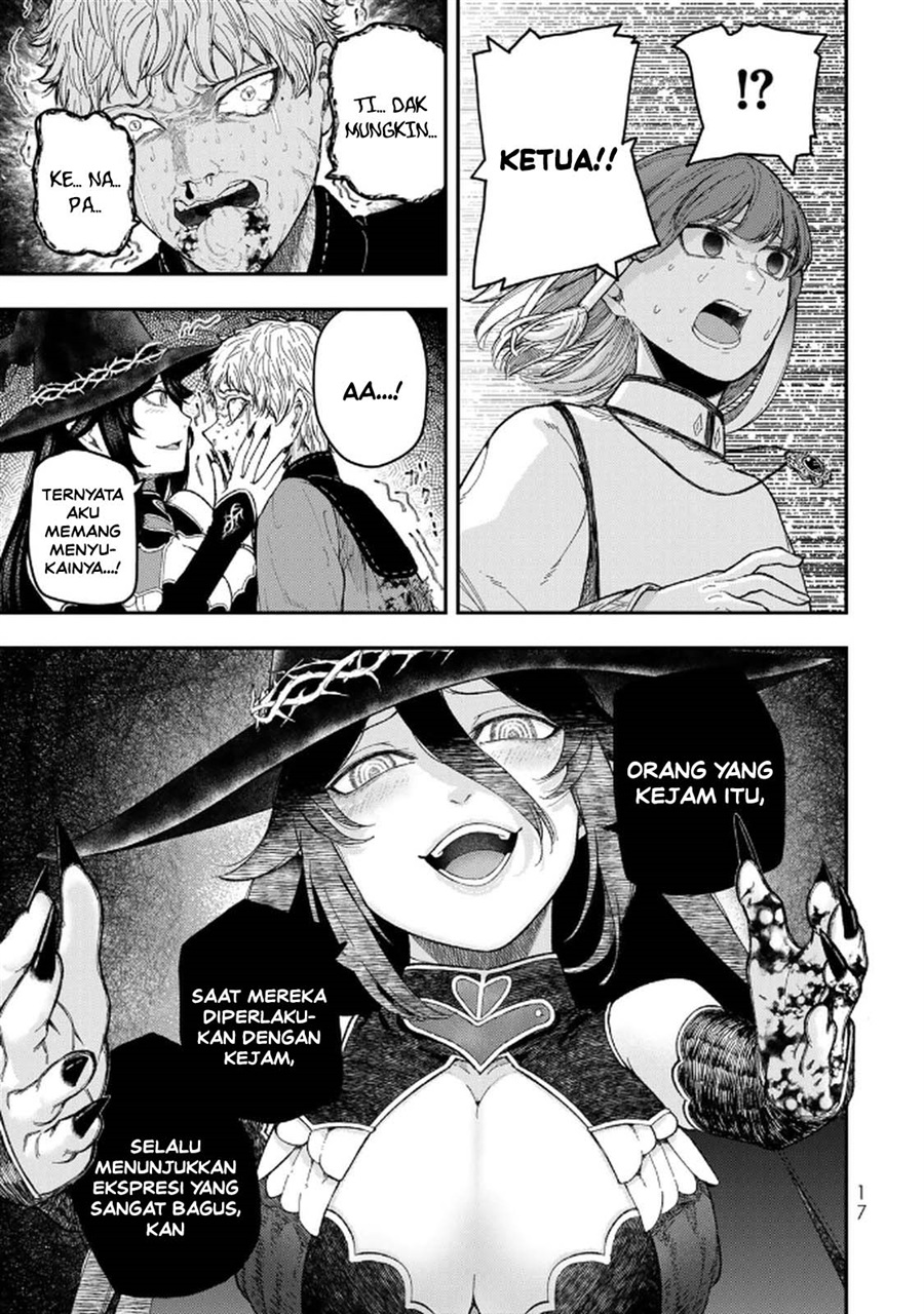 Halaman 19 dari Gomi Ika da to Tsuihou Sareta Shiyounin, Jitsu wa Zense Kenja desu: Shijou Saikyou no Kenja, Sekai Saikouhou no Gakuen ni Kayou Chapter 9