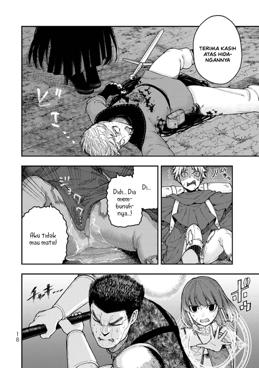 Halaman 20 dari Gomi Ika da to Tsuihou Sareta Shiyounin, Jitsu wa Zense Kenja desu: Shijou Saikyou no Kenja, Sekai Saikouhou no Gakuen ni Kayou Chapter 9