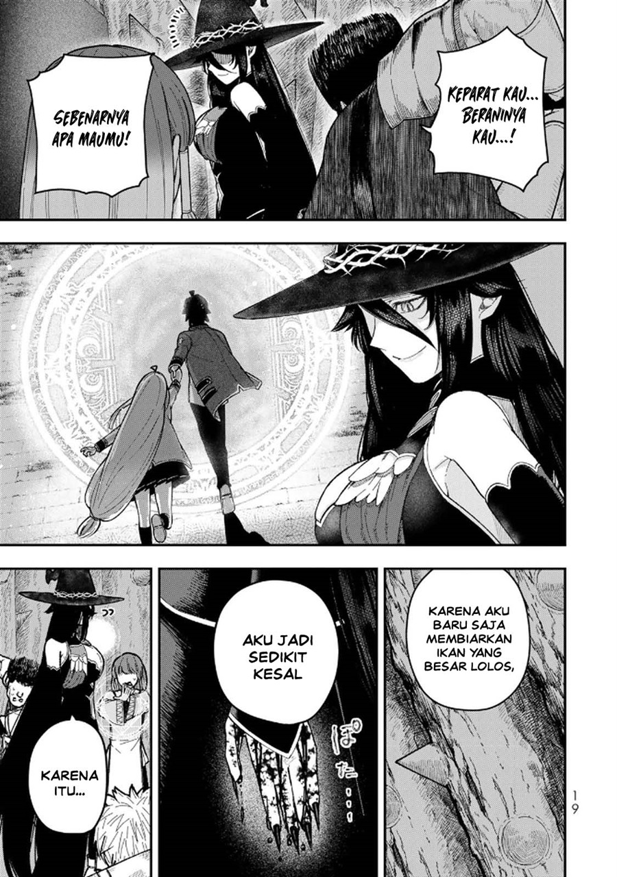 Halaman 21 dari Gomi Ika da to Tsuihou Sareta Shiyounin, Jitsu wa Zense Kenja desu: Shijou Saikyou no Kenja, Sekai Saikouhou no Gakuen ni Kayou Chapter 9