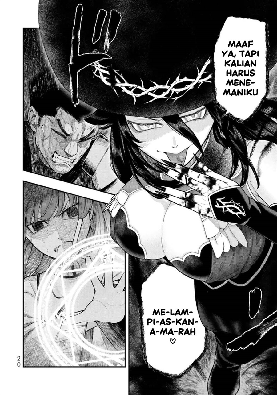 Halaman 22 dari Gomi Ika da to Tsuihou Sareta Shiyounin, Jitsu wa Zense Kenja desu: Shijou Saikyou no Kenja, Sekai Saikouhou no Gakuen ni Kayou Chapter 9