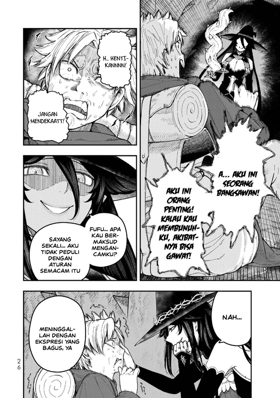 Halaman 28 dari Gomi Ika da to Tsuihou Sareta Shiyounin, Jitsu wa Zense Kenja desu: Shijou Saikyou no Kenja, Sekai Saikouhou no Gakuen ni Kayou Chapter 9