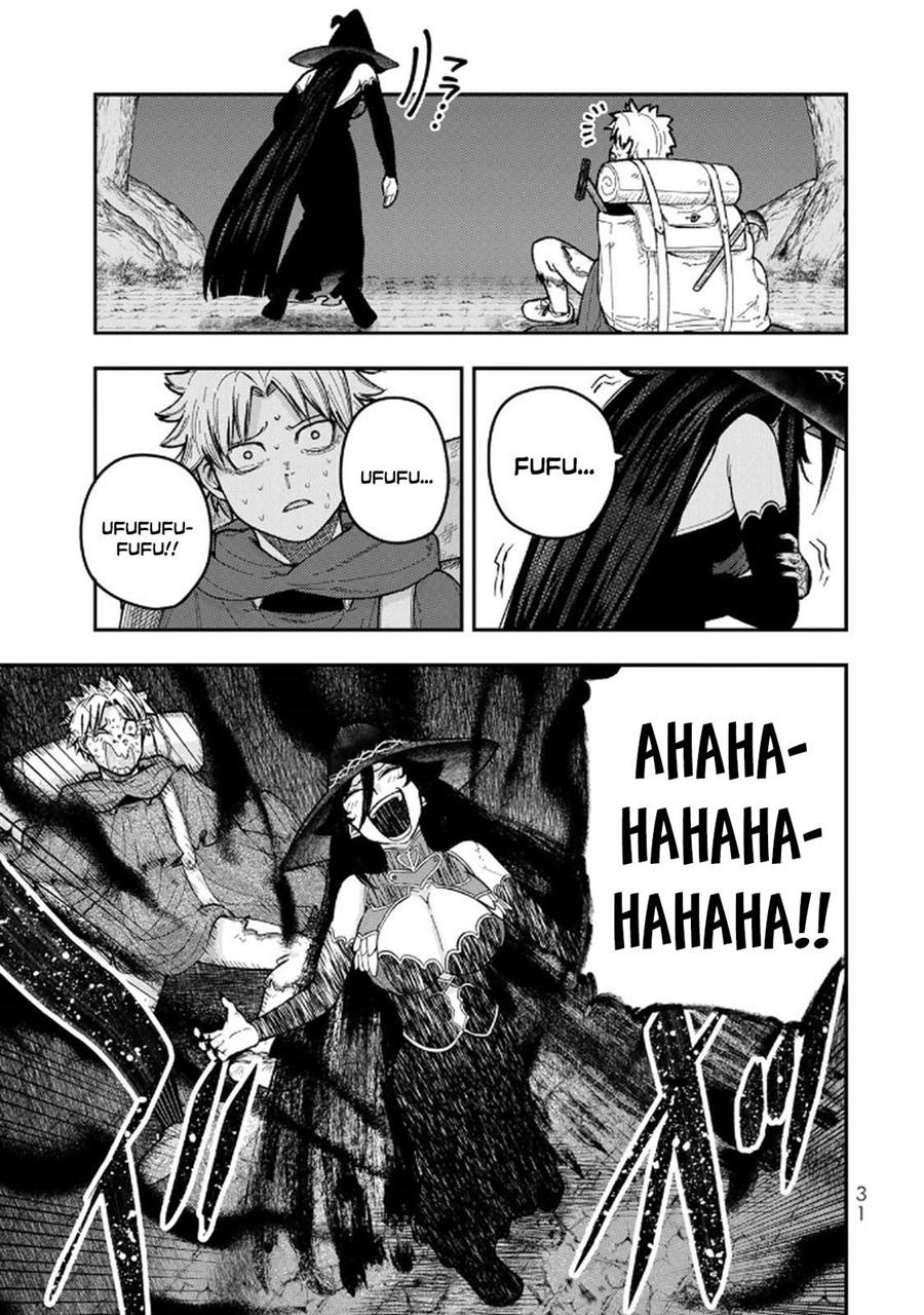 Halaman 33 dari Gomi Ika da to Tsuihou Sareta Shiyounin, Jitsu wa Zense Kenja desu: Shijou Saikyou no Kenja, Sekai Saikouhou no Gakuen ni Kayou Chapter 9