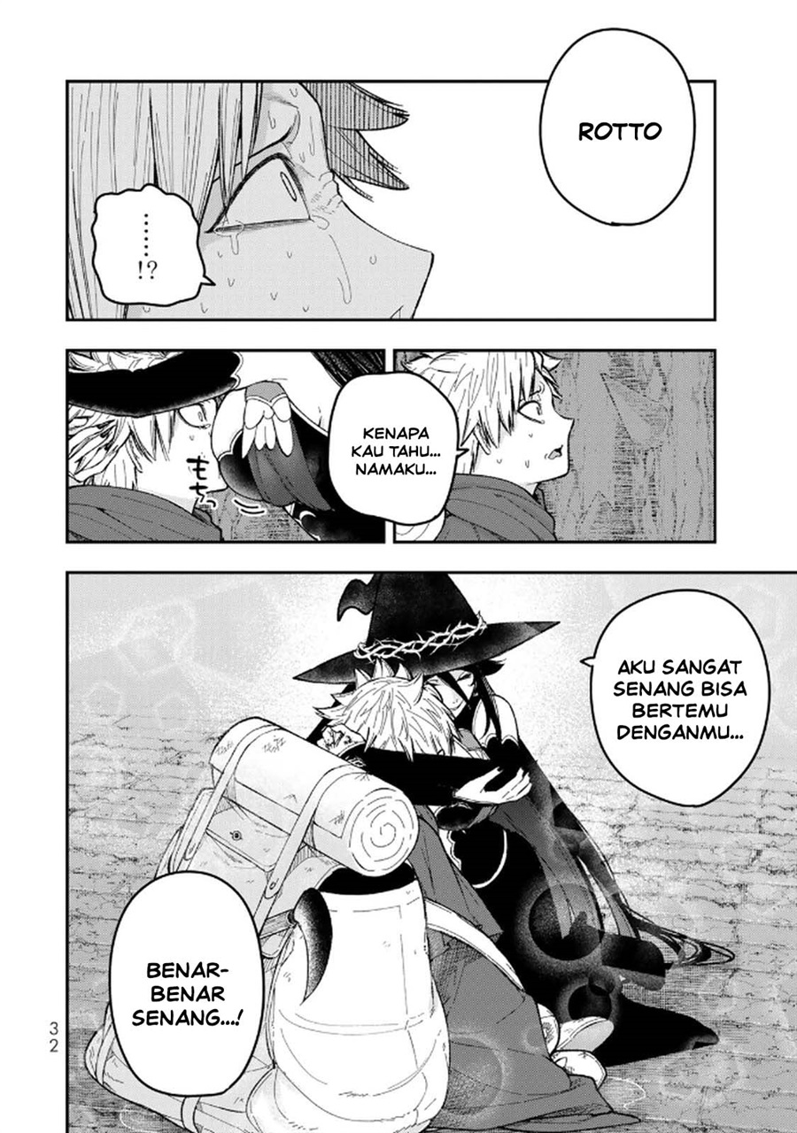 Halaman 34 dari Gomi Ika da to Tsuihou Sareta Shiyounin, Jitsu wa Zense Kenja desu: Shijou Saikyou no Kenja, Sekai Saikouhou no Gakuen ni Kayou Chapter 9