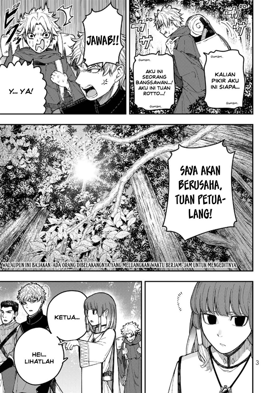 Halaman 5 dari Gomi Ika da to Tsuihou Sareta Shiyounin, Jitsu wa Zense Kenja desu: Shijou Saikyou no Kenja, Sekai Saikouhou no Gakuen ni Kayou Chapter 9