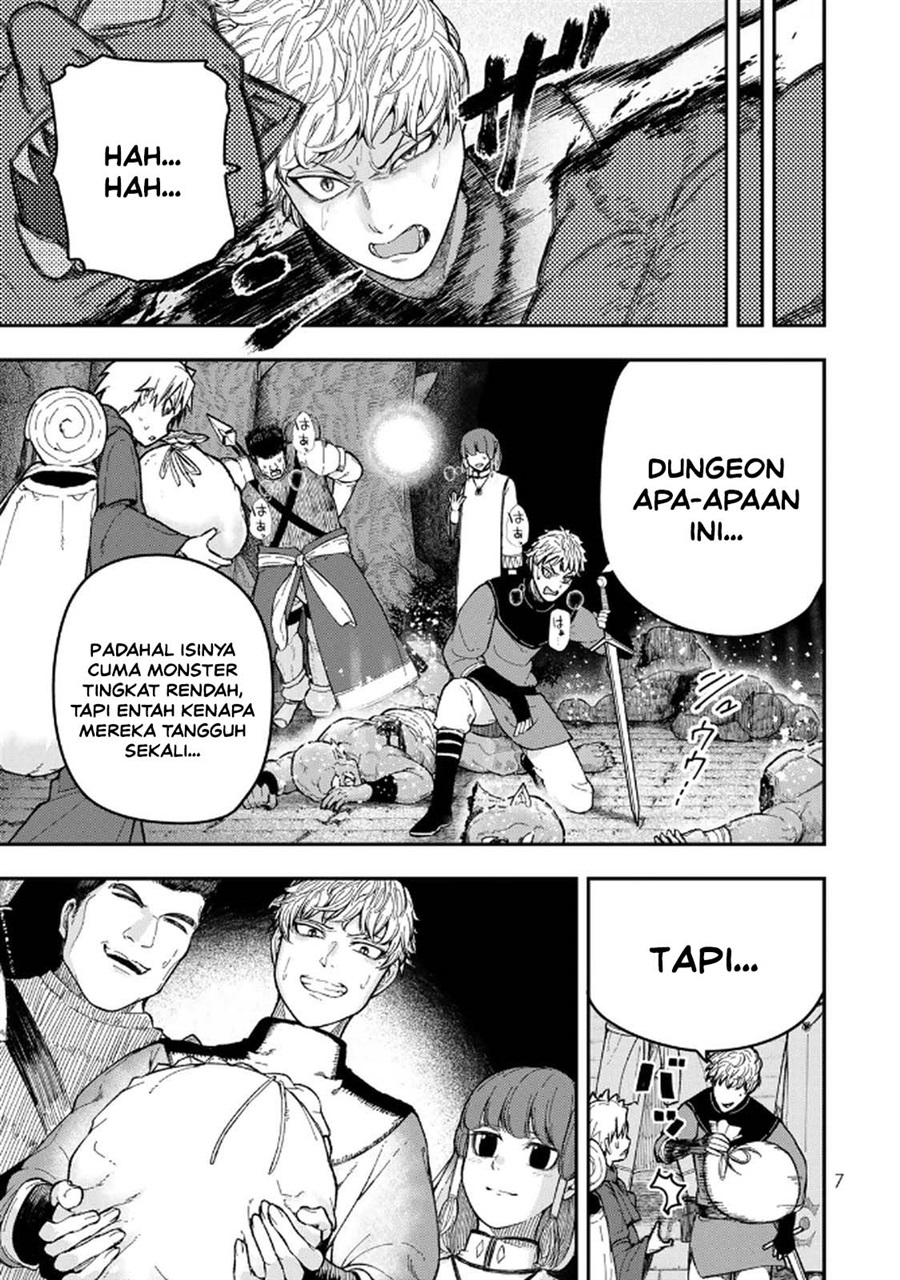 Halaman 9 dari Gomi Ika da to Tsuihou Sareta Shiyounin, Jitsu wa Zense Kenja desu: Shijou Saikyou no Kenja, Sekai Saikouhou no Gakuen ni Kayou Chapter 9