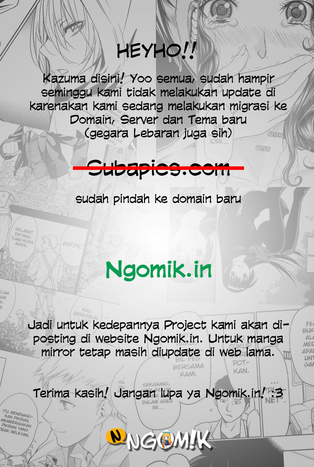 Halaman 2 dari Good Night World Chapter 12