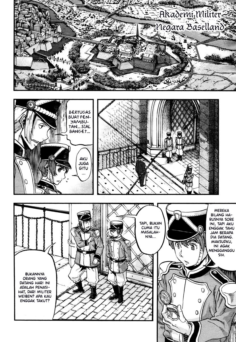 Halaman 14 dari Gunka no Baltzar Chapter 1