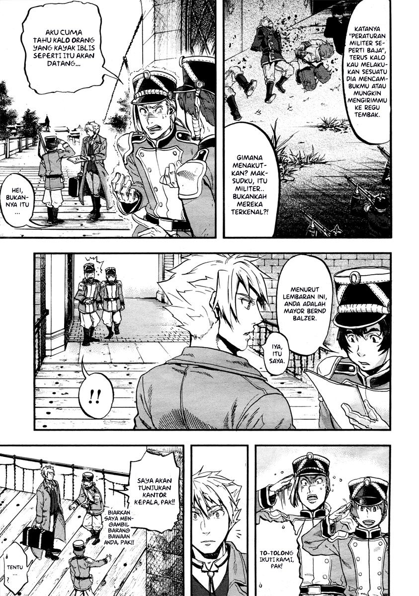 Halaman 15 dari Gunka no Baltzar Chapter 1