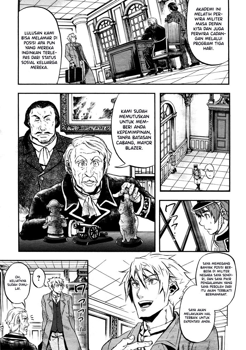 Halaman 17 dari Gunka no Baltzar Chapter 1