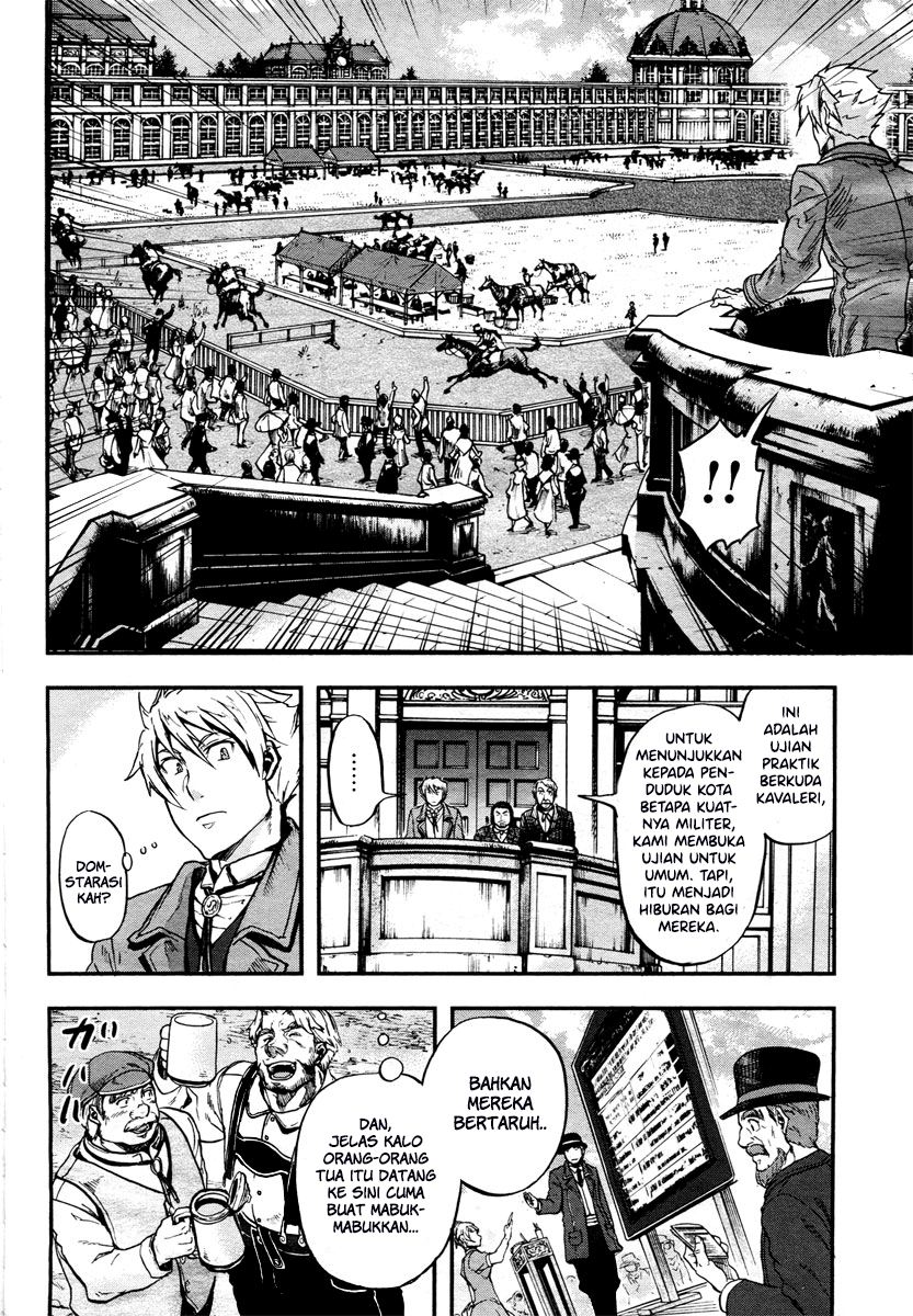 Halaman 18 dari Gunka no Baltzar Chapter 1