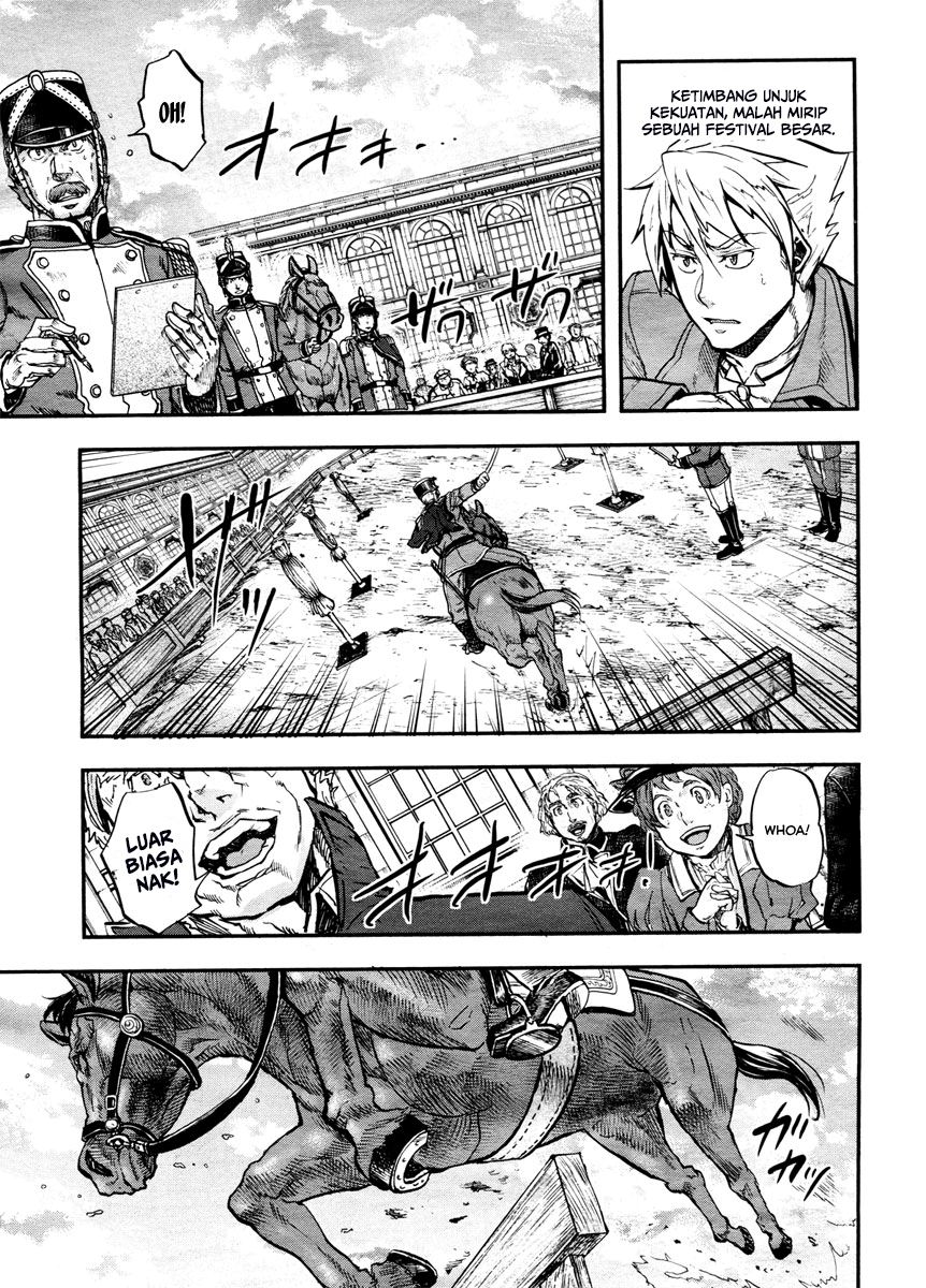 Halaman 19 dari Gunka no Baltzar Chapter 1