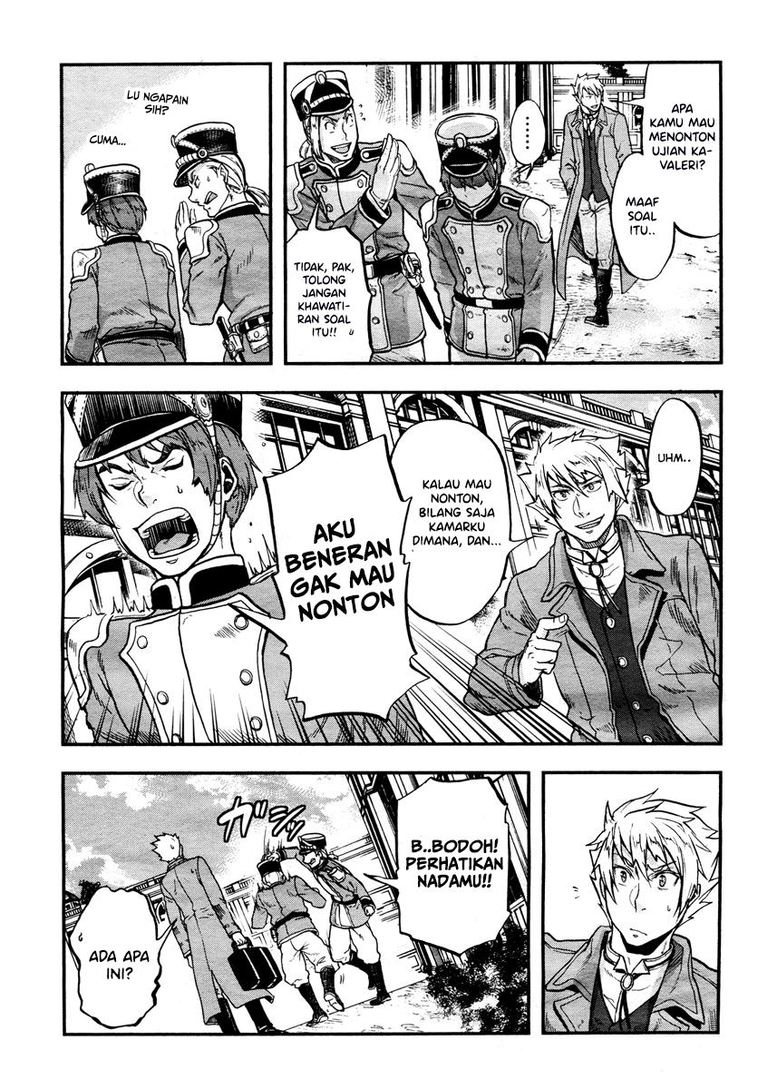Halaman 23 dari Gunka no Baltzar Chapter 1