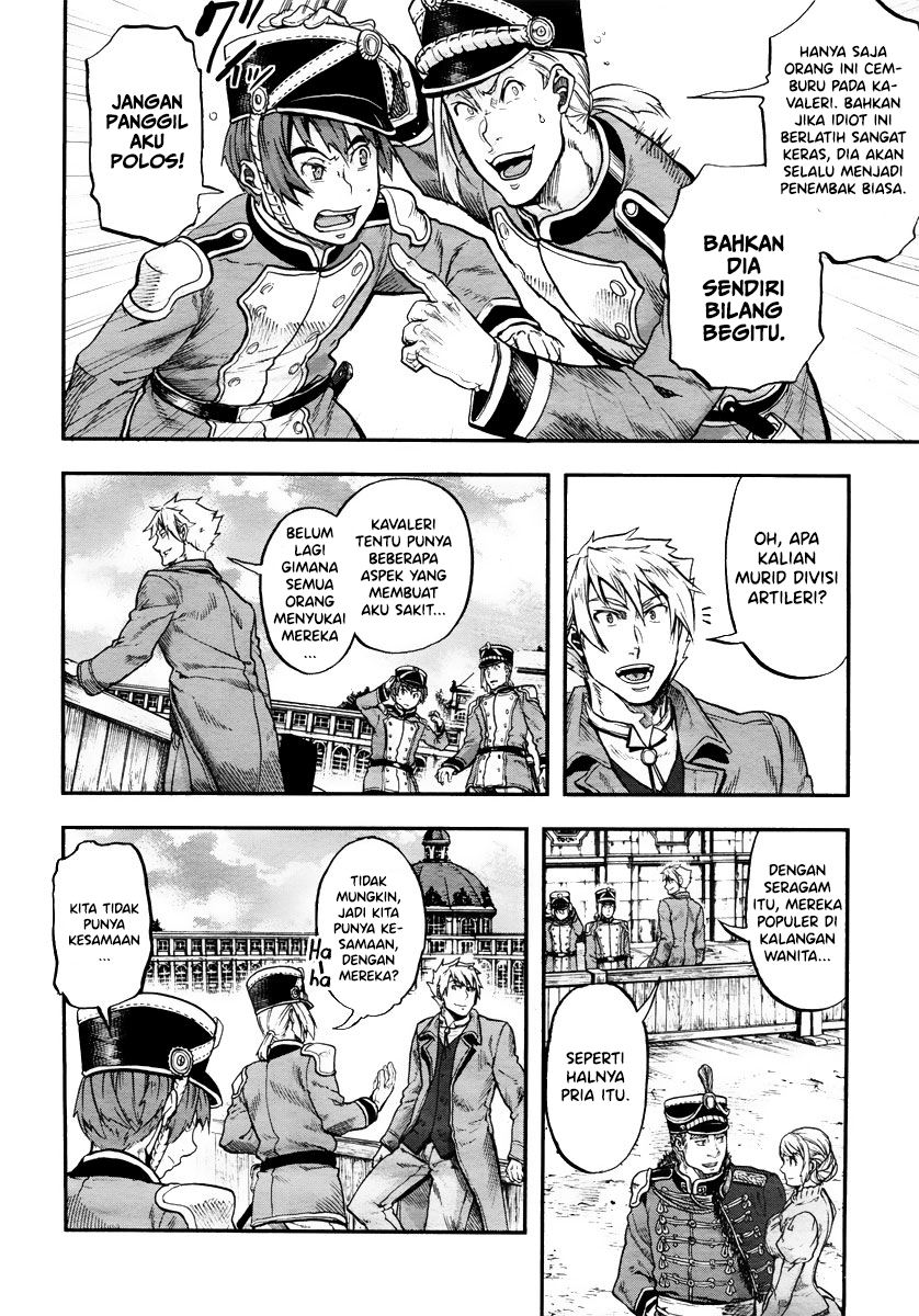 Halaman 24 dari Gunka no Baltzar Chapter 1