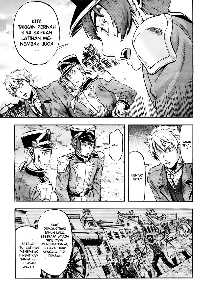 Halaman 25 dari Gunka no Baltzar Chapter 1