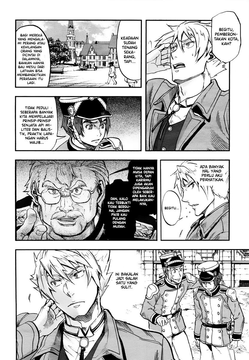 Halaman 26 dari Gunka no Baltzar Chapter 1