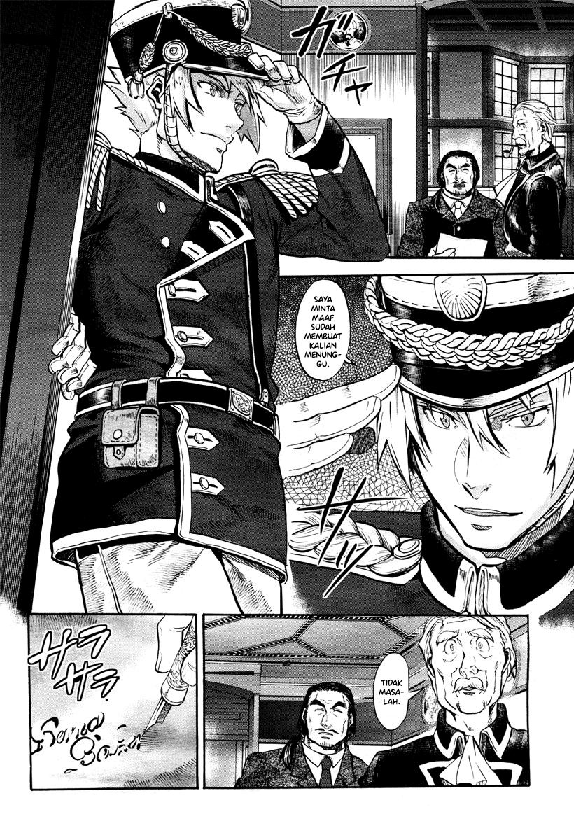 Halaman 28 dari Gunka no Baltzar Chapter 1