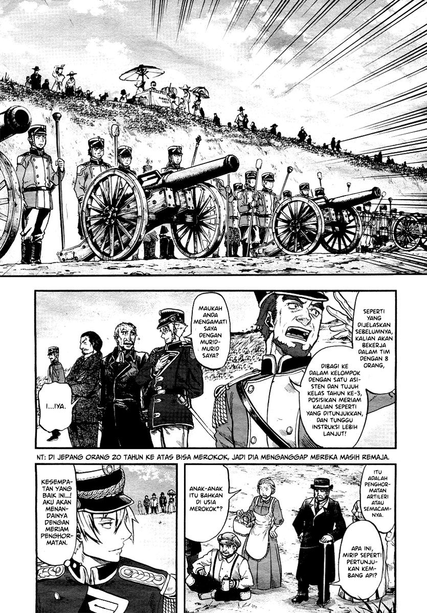 Halaman 32 dari Gunka no Baltzar Chapter 1