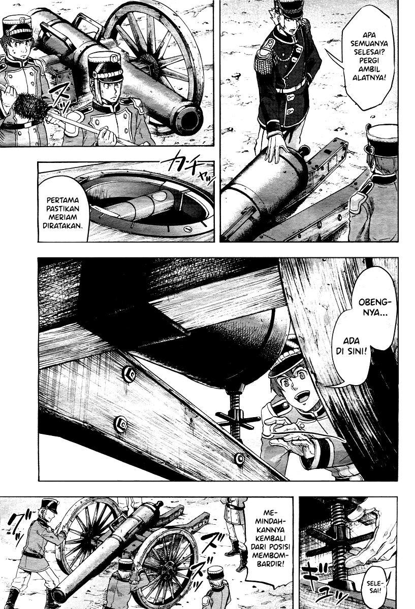 Halaman 35 dari Gunka no Baltzar Chapter 1