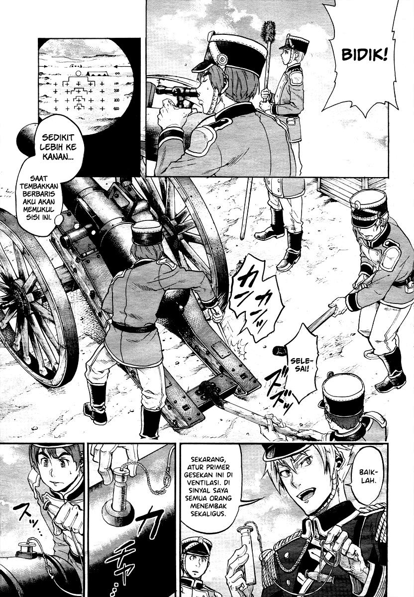 Halaman 37 dari Gunka no Baltzar Chapter 1