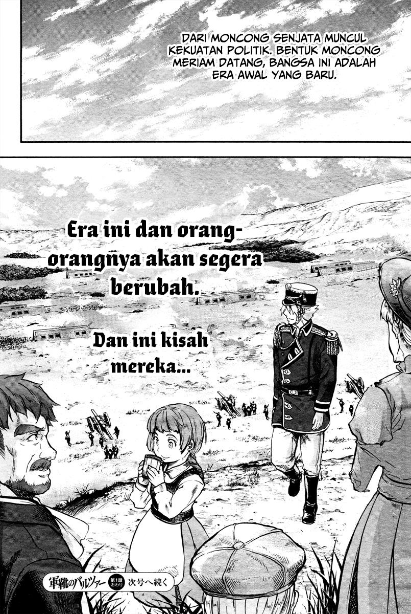Halaman 43 dari Gunka no Baltzar Chapter 1