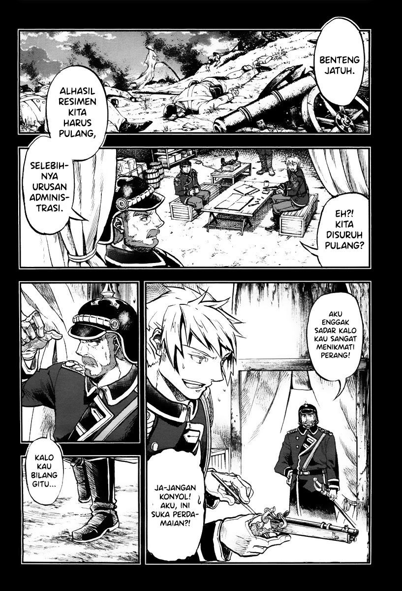 Halaman 5 dari Gunka no Baltzar Chapter 1