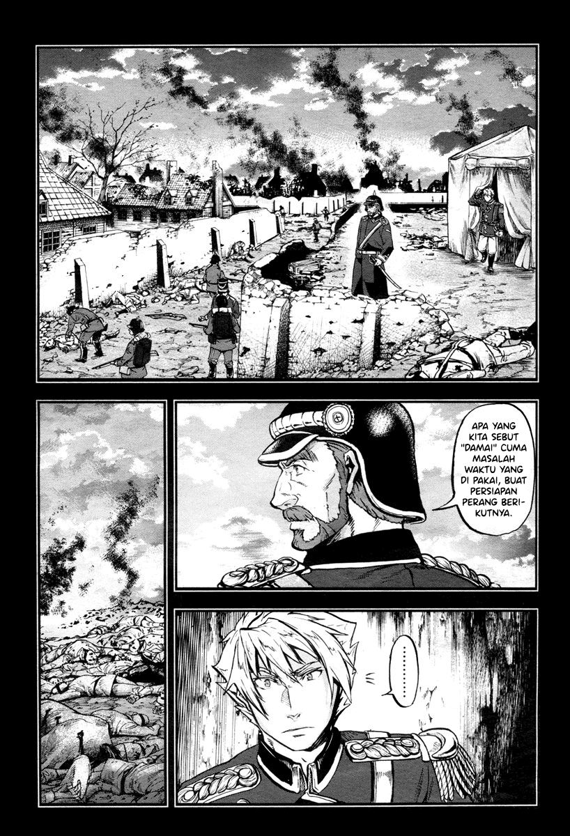 Halaman 6 dari Gunka no Baltzar Chapter 1