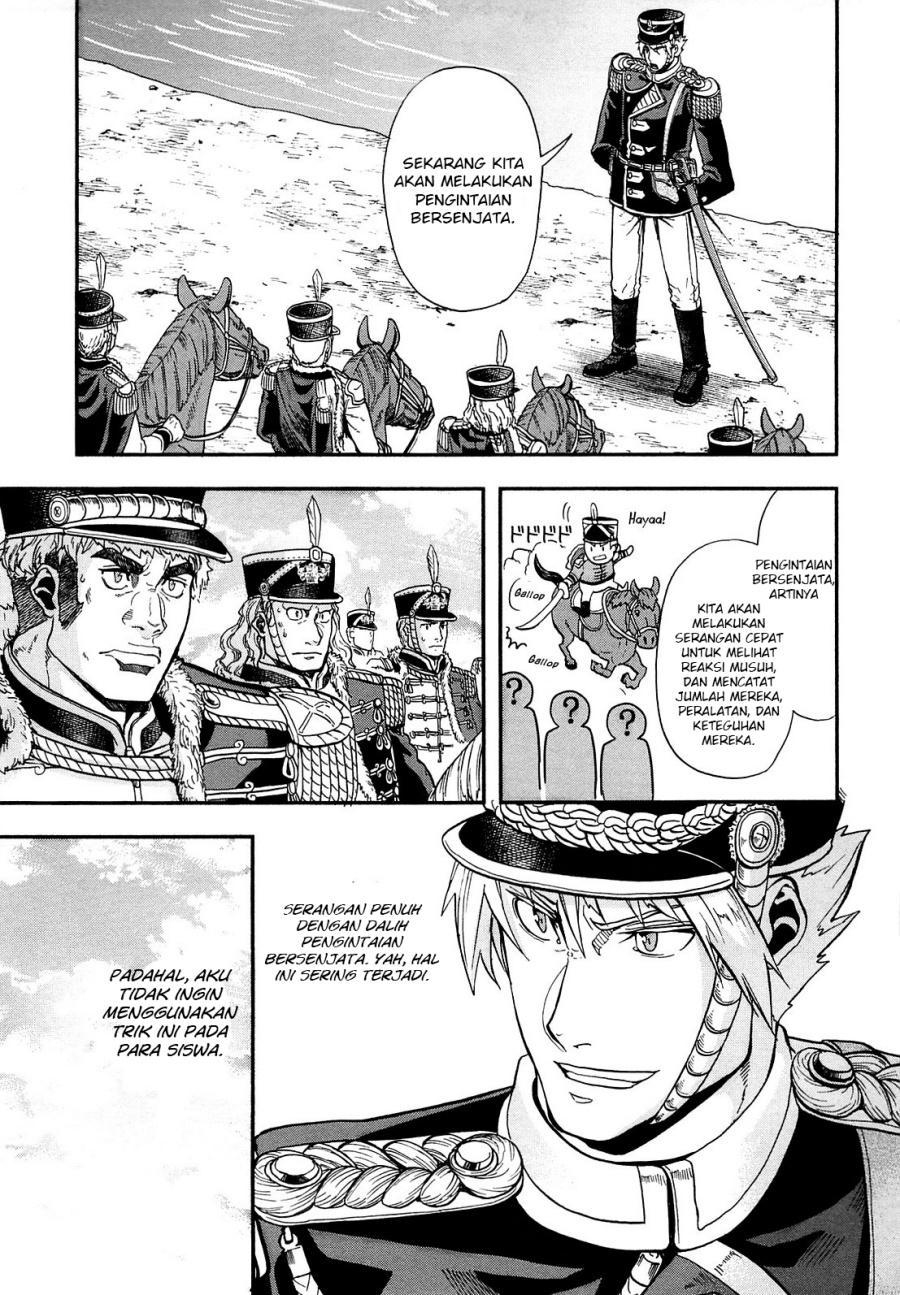 Halaman 11 dari Gunka no Baltzar Chapter 10