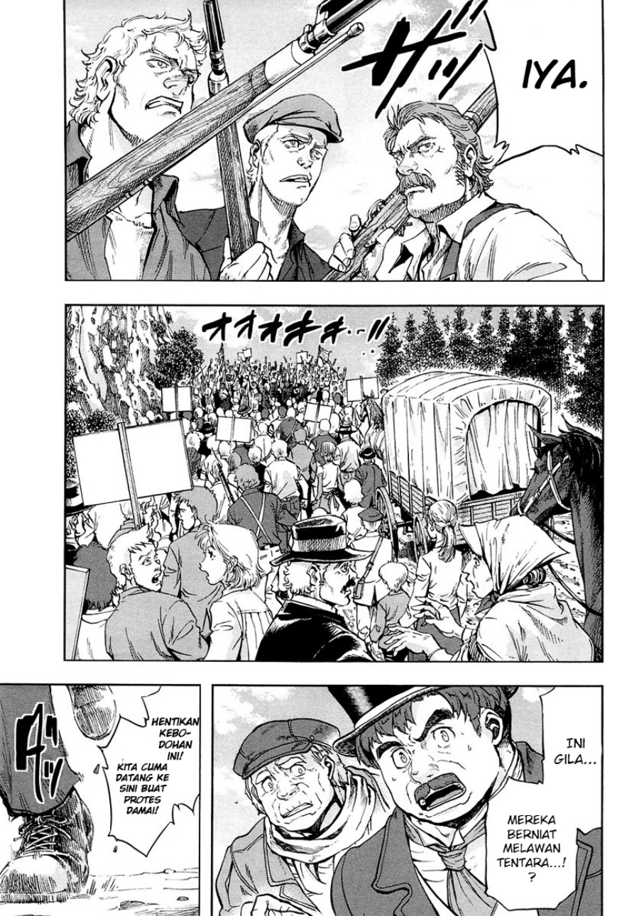 Halaman 15 dari Gunka no Baltzar Chapter 10