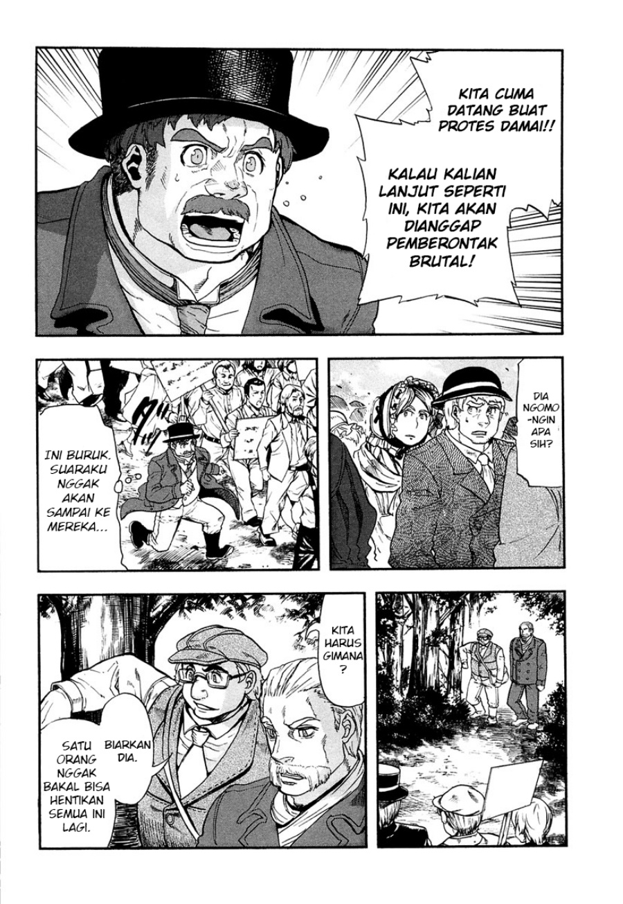 Halaman 16 dari Gunka no Baltzar Chapter 10